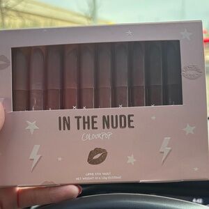 ColourPop In The Nude Lipstick Collection